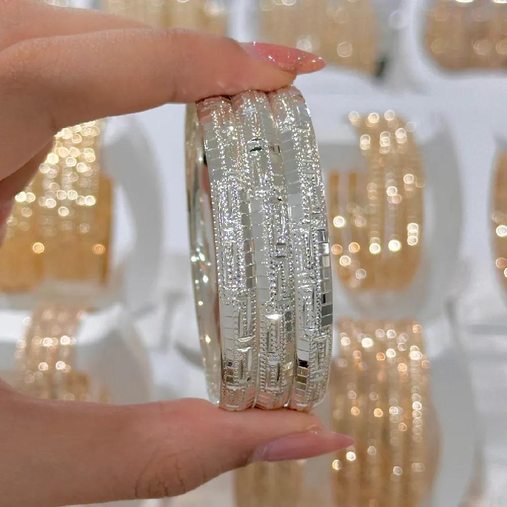 تصویر النگو7میل زنانه ضمانتی سیلورکد(713)