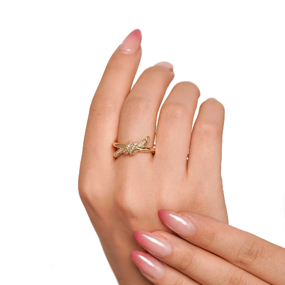 تصویر انگشتر رادیوم طلایی