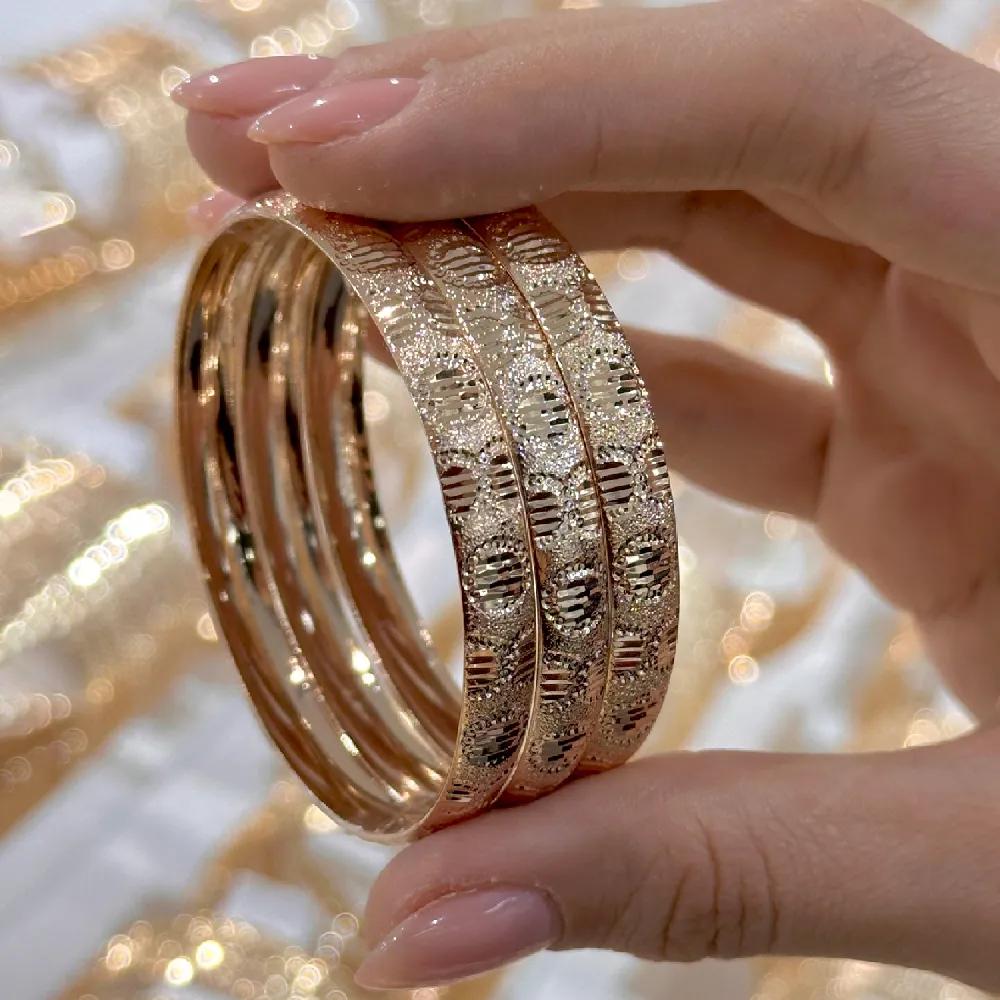 تصویر النگو7 میل زنانه ضمانتی کد222( پک سه عددی) 