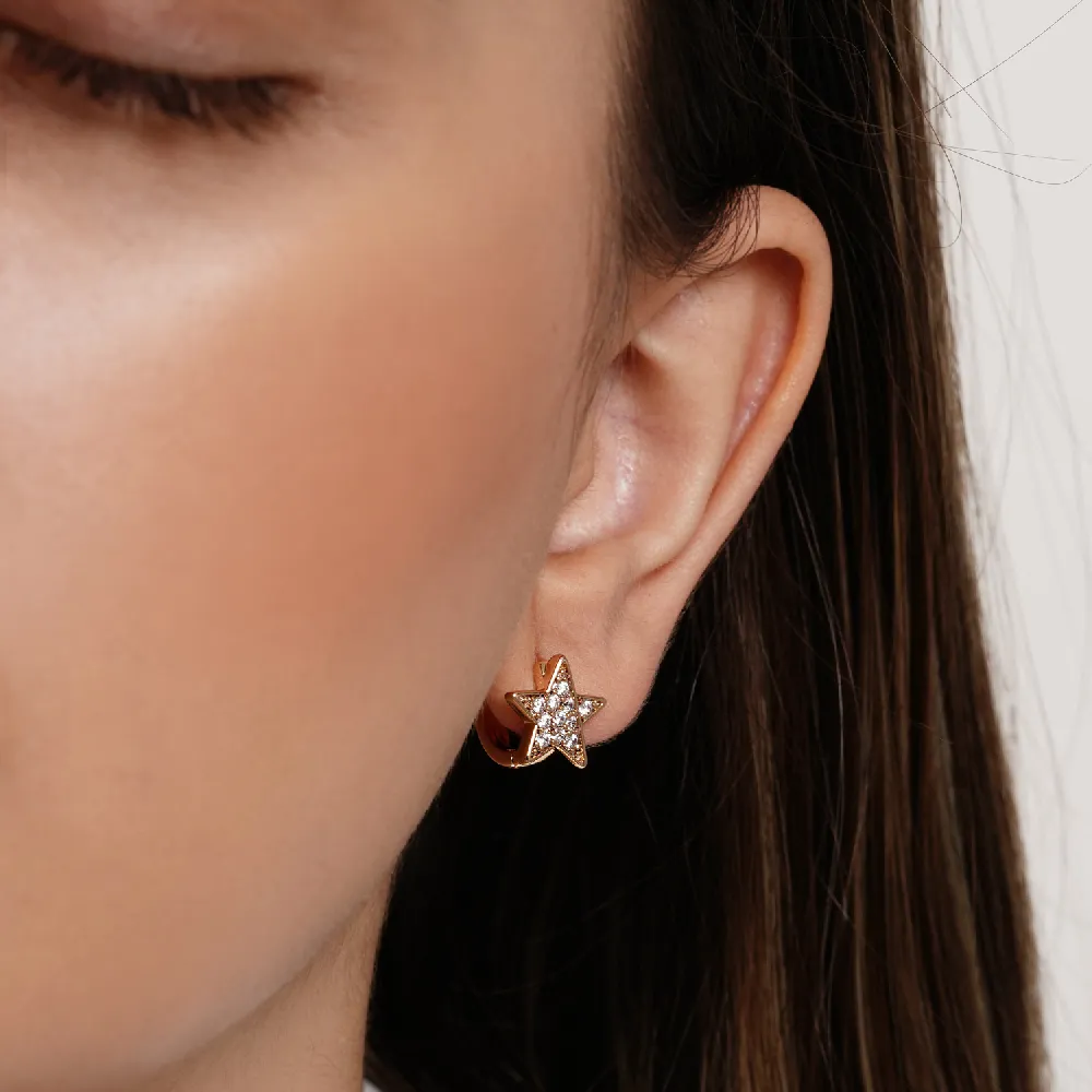 تصویر گوشواره شوپینگ ستاره 