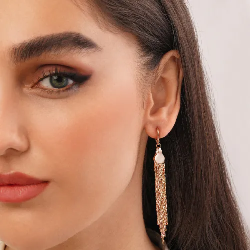 گوشواره شوپینگ طلایی