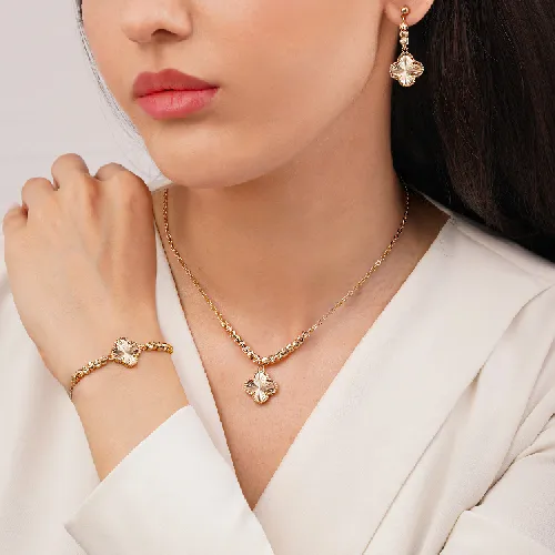 سرویس YSX ونکلیف (Van cleef) توپی طلایی