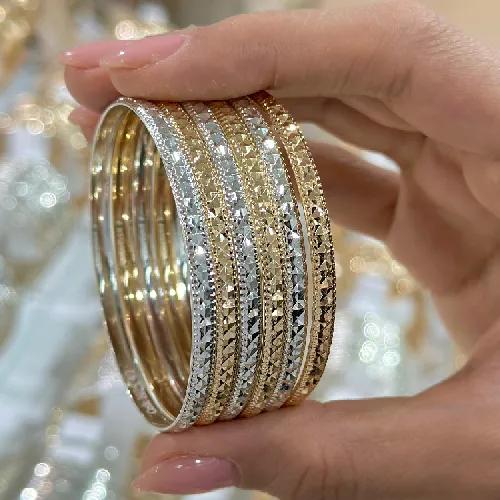 النگو 3 میل زنانه سایز 1 سفید ضمانتی ( بسته 3 عددی)