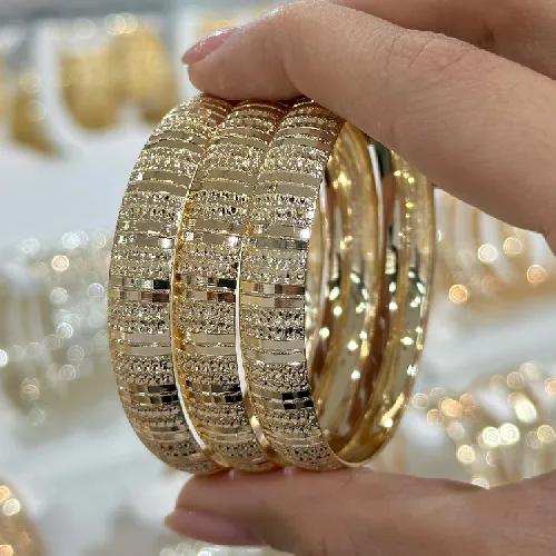 النگو1 سانت زنانه طلایی ضمانتی کد(1005)پک3 عددی