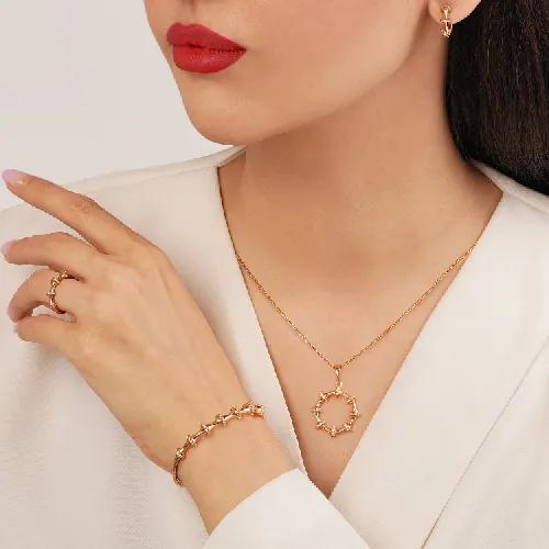سرویس شوپینگ نگین دار طلایی