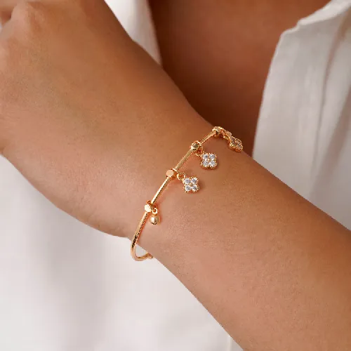 دستبند  النگویی پاندورا طلایی ysx