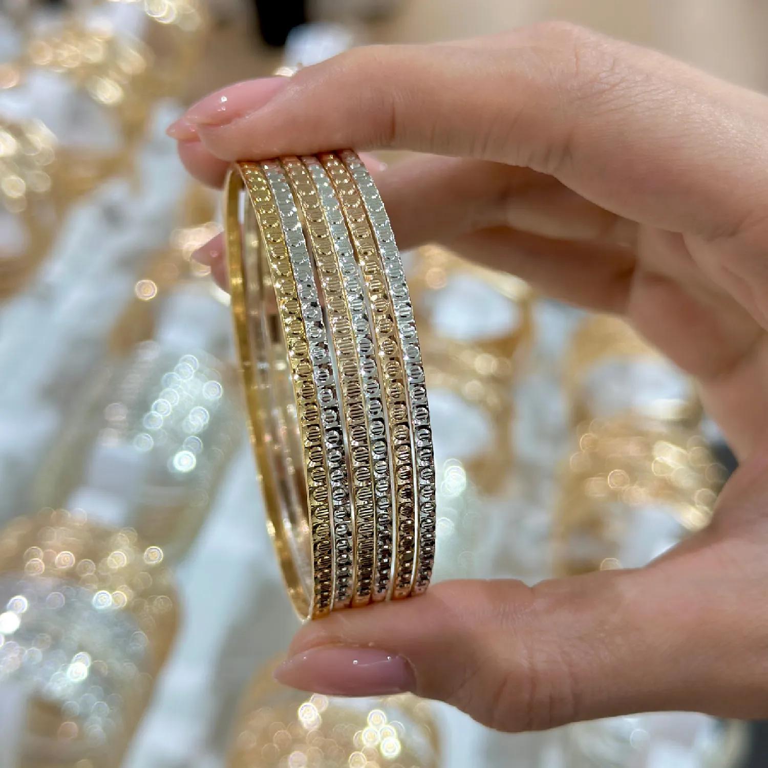 النگو 2 میل زنانه سایز 1 سفید ضمانتی ( بسته 3 عددی)