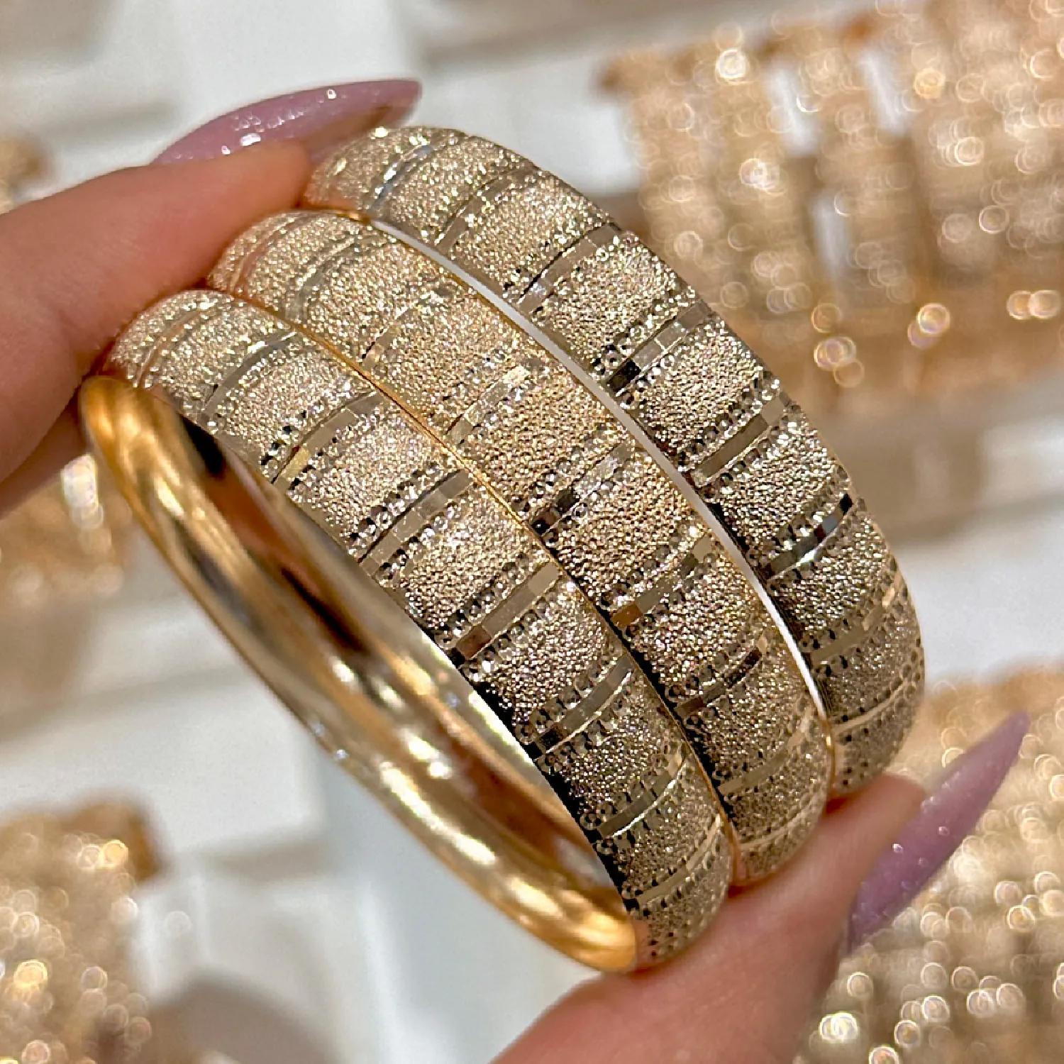 النگو 1 سانت زتانه طلایی ضمانتی کد(1004) پک 3 عددی 