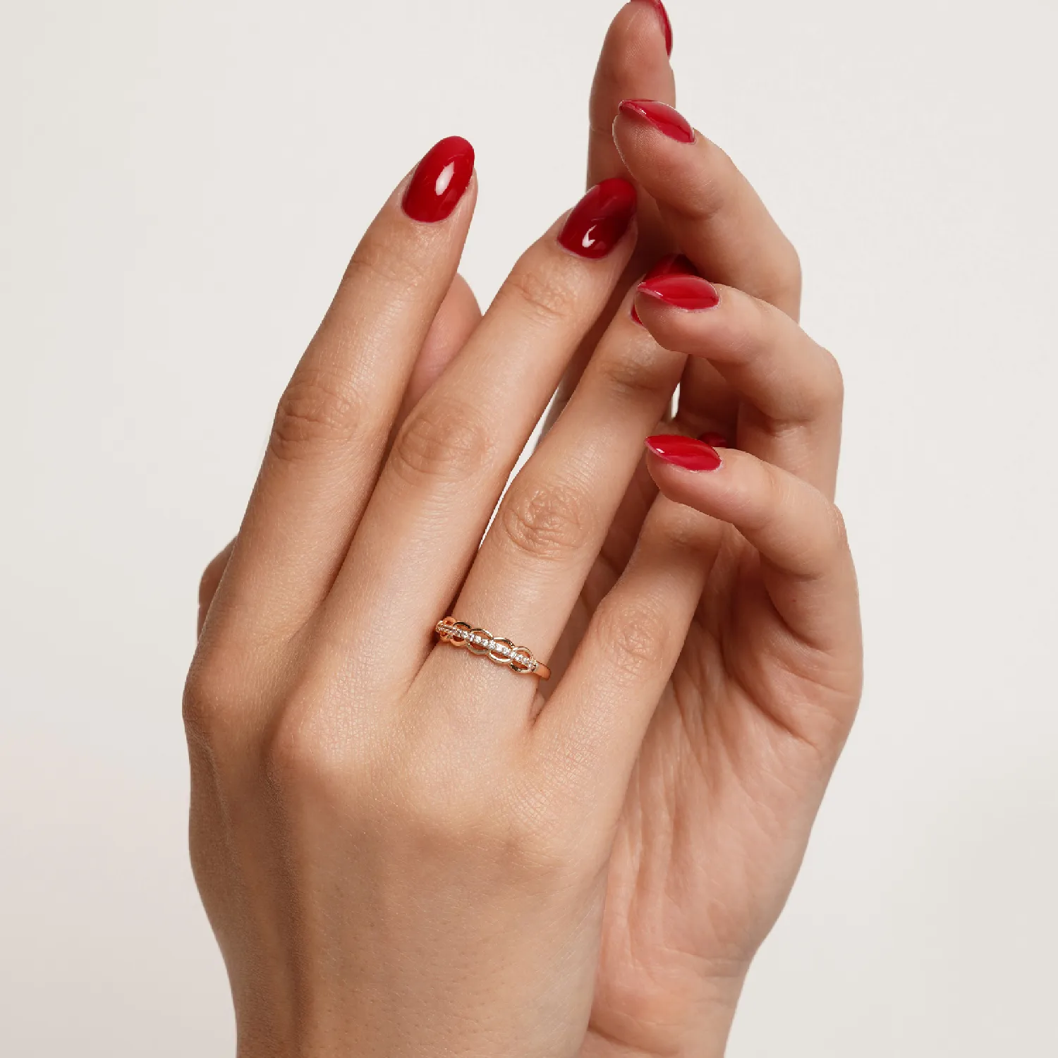 انگشتر شوپینگ طلایی