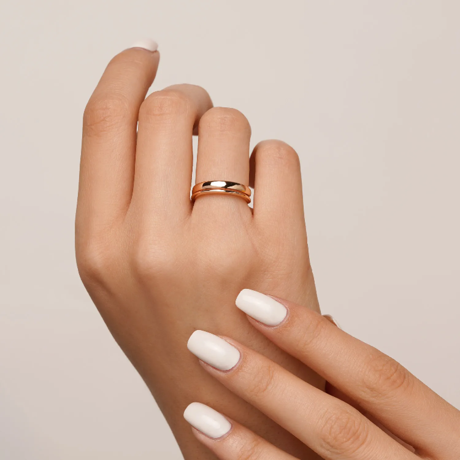 انگشتر شوپینگ طلایی